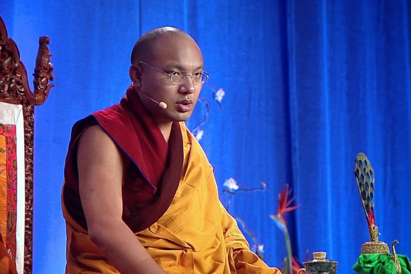 J. Św. XVII Karmapa – Ogjen Trinle Dordże - Niemcy 2014